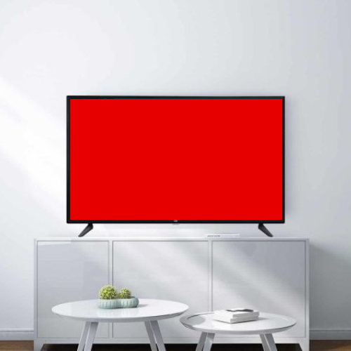 رفع مشکل قرمز شدن صفحه تلویزیون